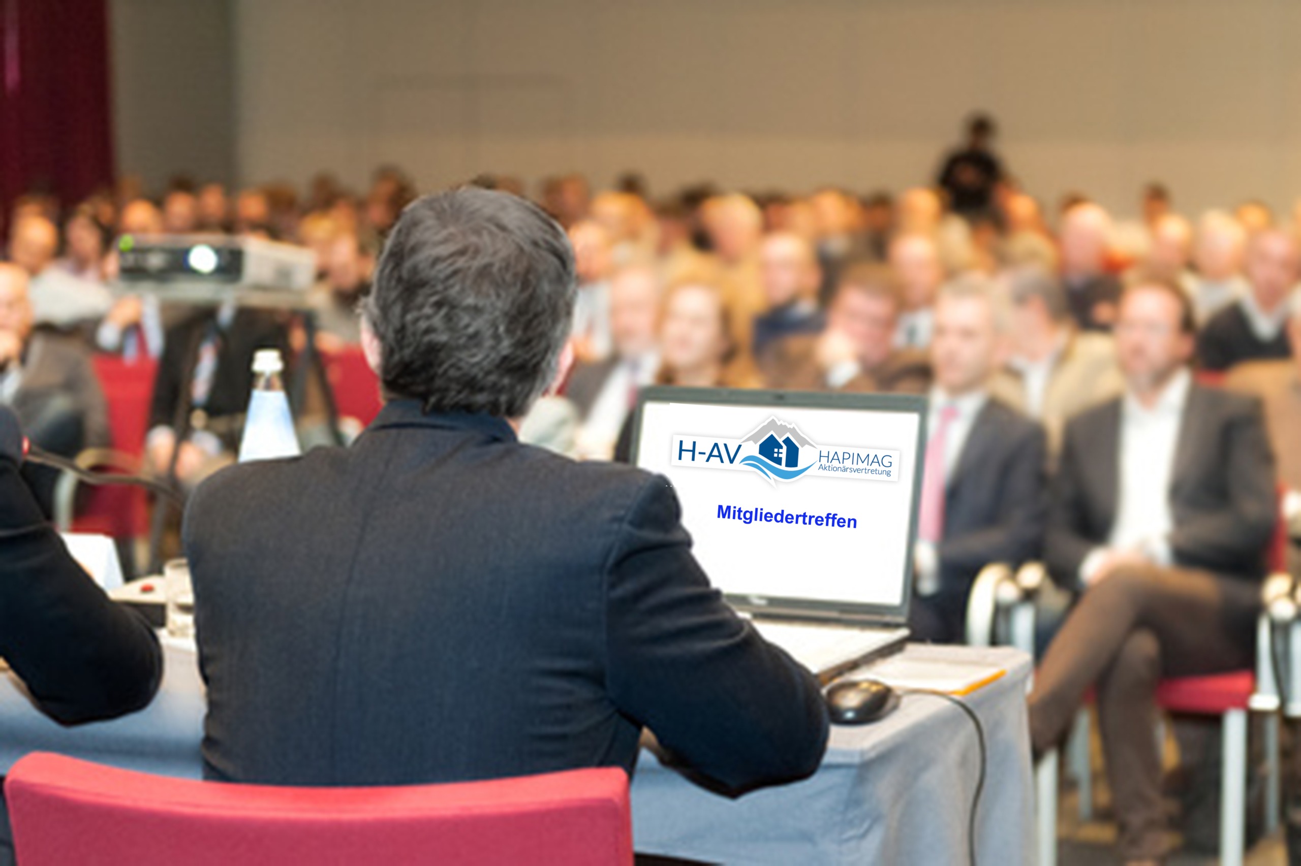 lettura a convention,riunione,dibattito Aktionärsvertretung Mitgliedertreffen